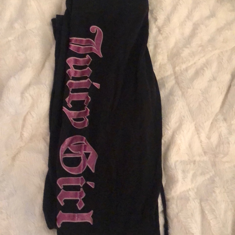 Black and Pink Juicy Couture Sweatpants